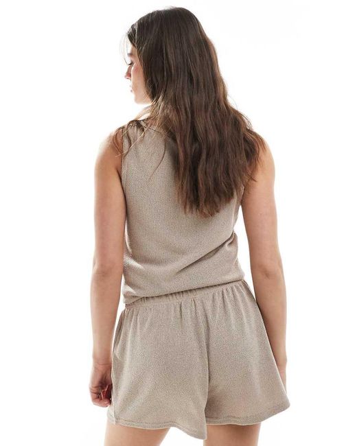 Loungeable Natural Soft Knit Shorts