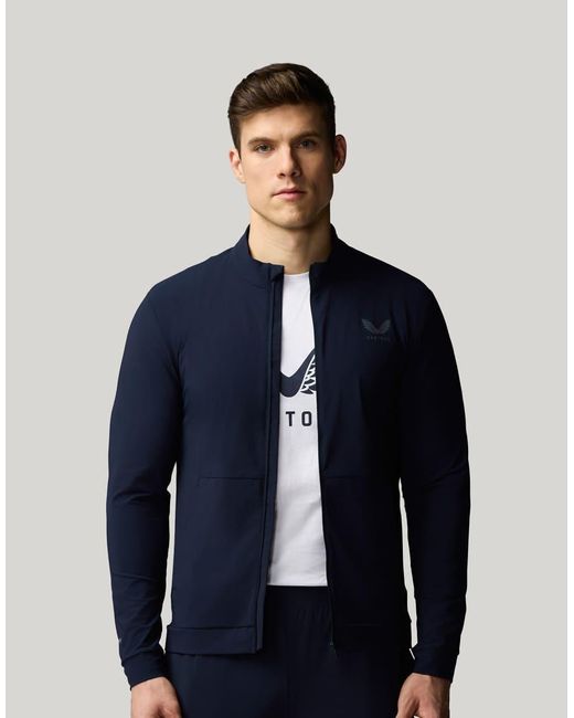 Castore Blue Tech Training Jacket for men