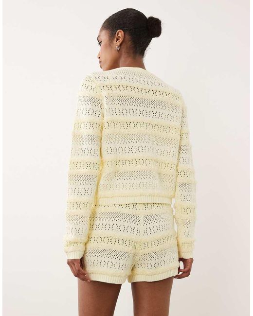 ASOS Natural Stitch Short Co-Ord