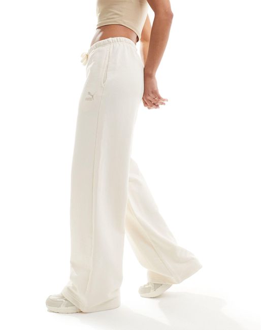 PUMA White Classics – locker geschnittene jogginghose