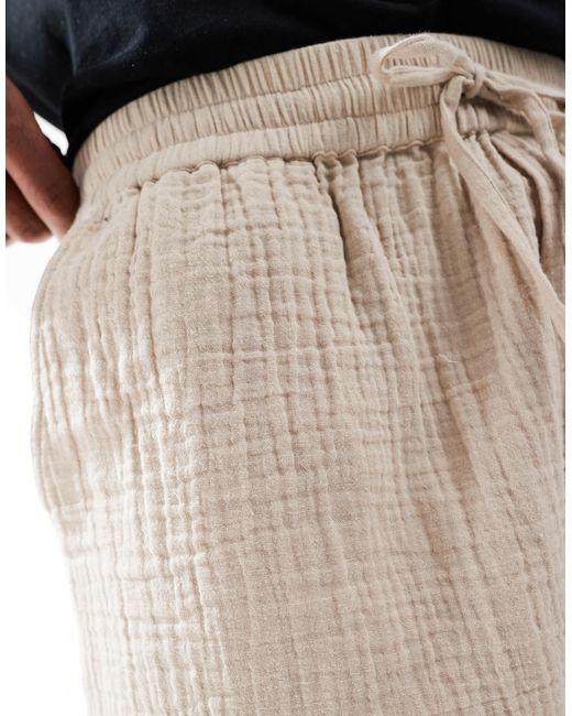 Goldsboro – freizeit-shorts in Natural für Herren