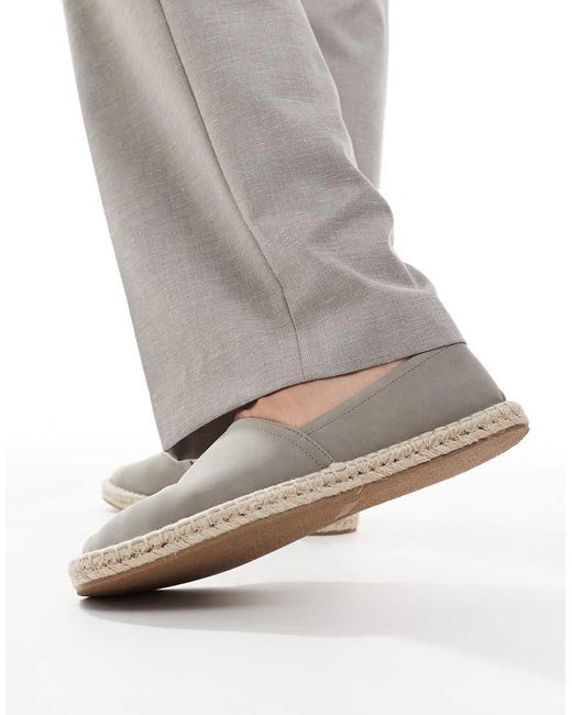 Espadrilles Grigie di ASOS in Gray da Uomo