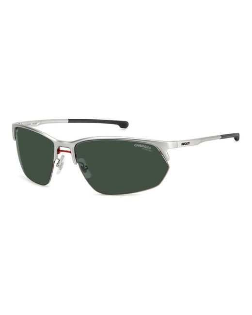 Carrera Green Ducati Rectangular Sunglasses With Lenses for men