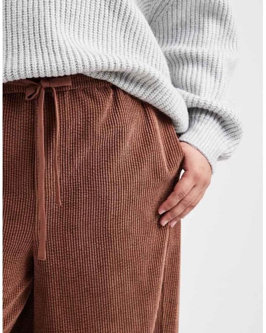 ASOS Asos Design Curve in het Brown