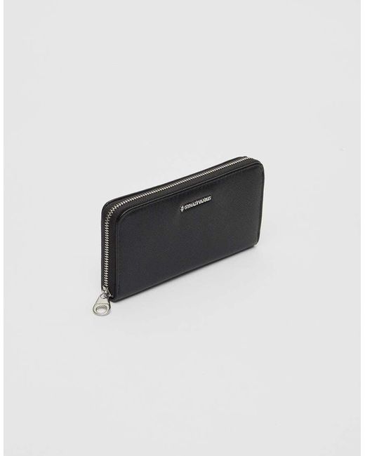 Stradivarius Blue Wallet With Zip