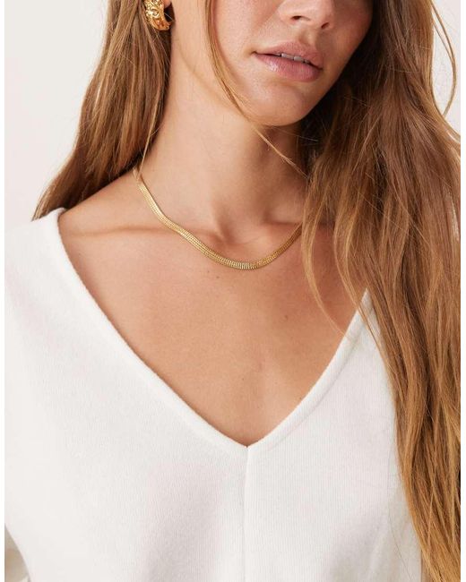 ASOS White Supersoft Co-ord Wide V Seam Front Jumper