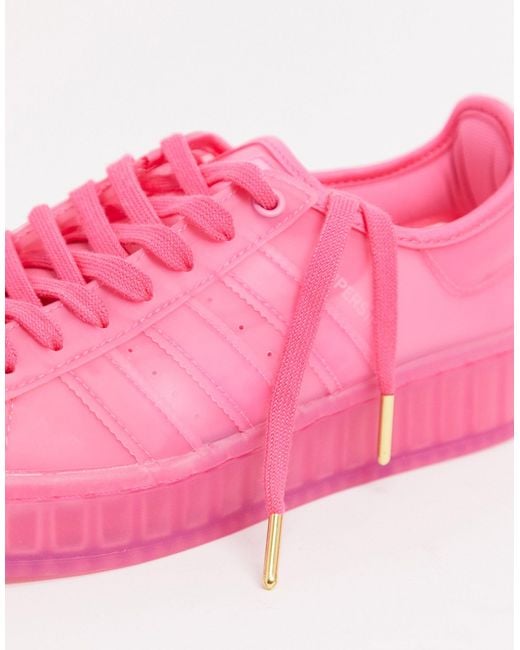 adidas superstar jelly purple