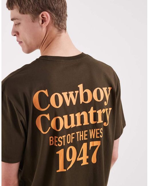Wrangler White Vintage Tee for men