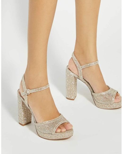 Dune White Mesmerizing Smart Sandals