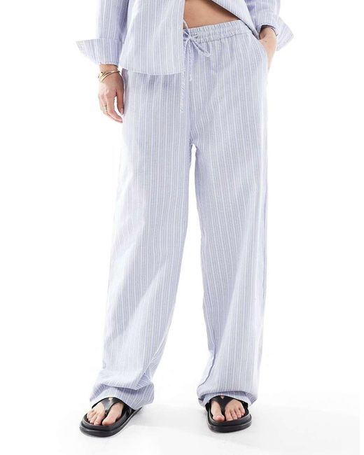 Brave Soul Co-ord And White Stripe Trousers