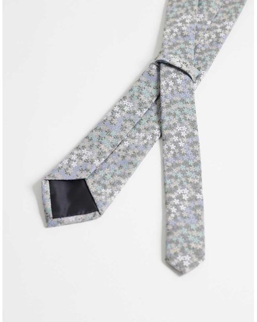 Cravatta di ASOS in White da Uomo
