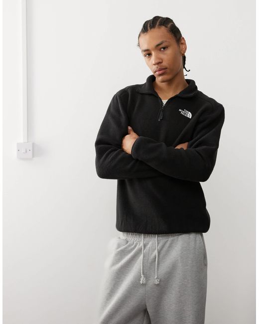The North Face – shispare – fleece-sweatshirt in Black für Herren