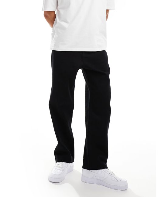 Jean baggy style charpentier - délavé ADPT pour homme en coloris Black