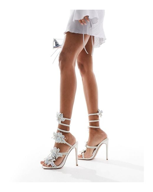 Simmi london - melba - sandali con tacco di SIMMI in White