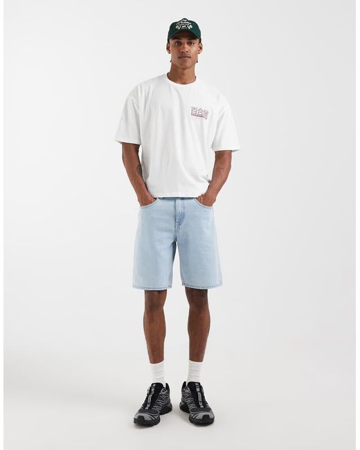ASOS White Oversized T-shirt With Cherry Blossom Graphic for men