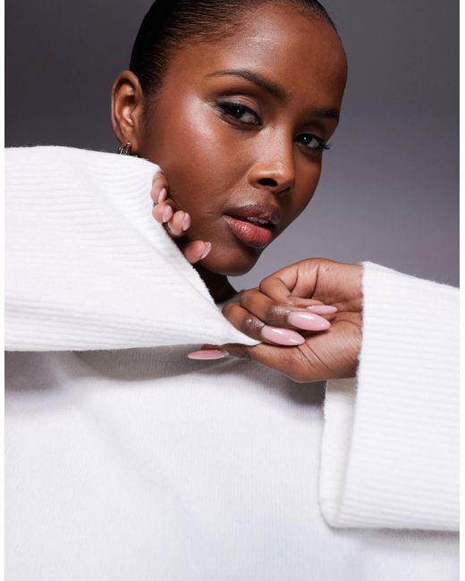 River Island Gray Crew Neck Knitted Jumper