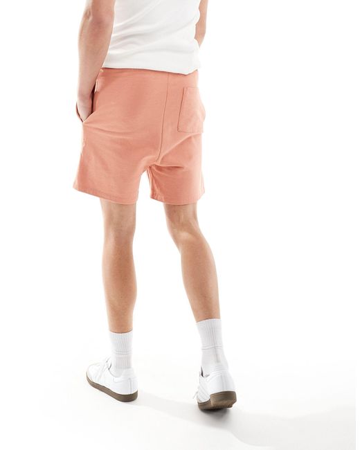 ASOS Pink Slim Fit Shorts for men