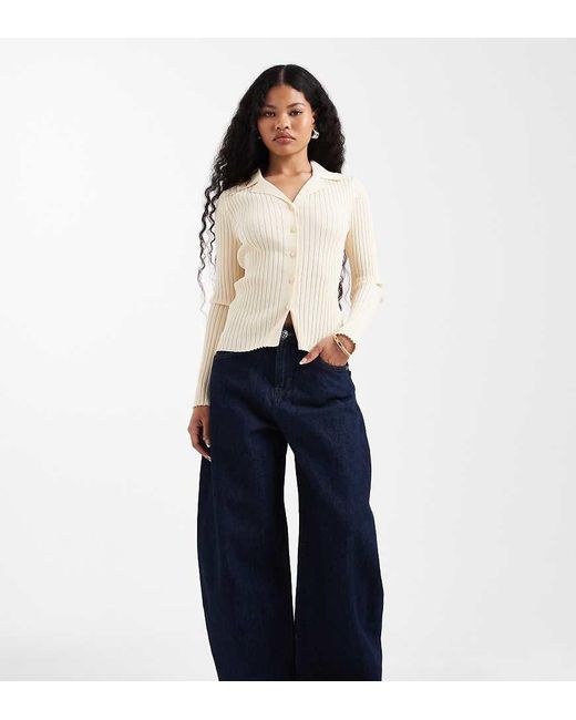 Only Petite Blue Taylor High Waist Barrel Jeans