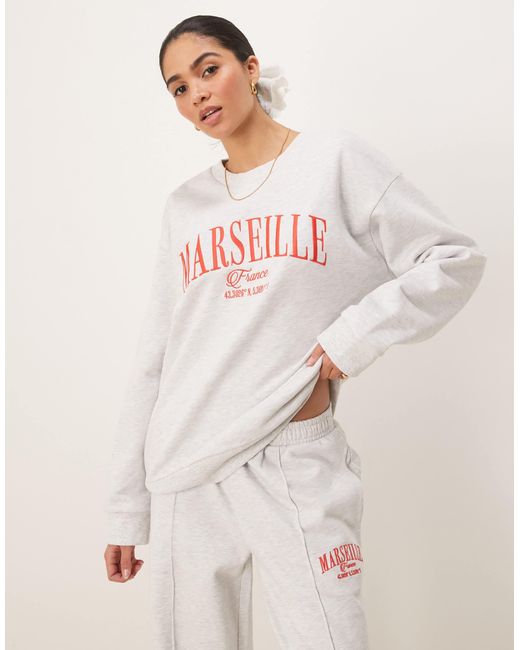 ASOS Gray – oversize-sweatshirt