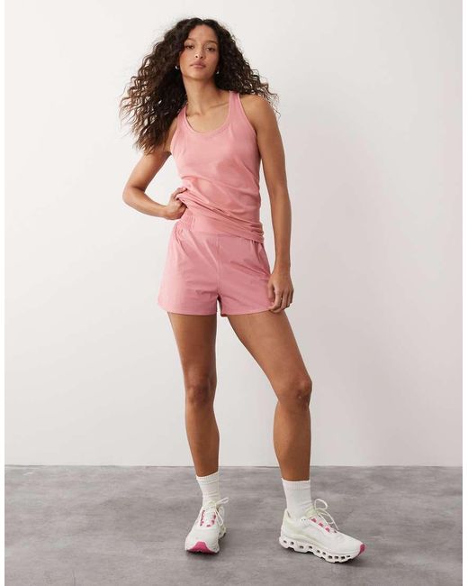 Sweaty Betty Pink Running Shell Short