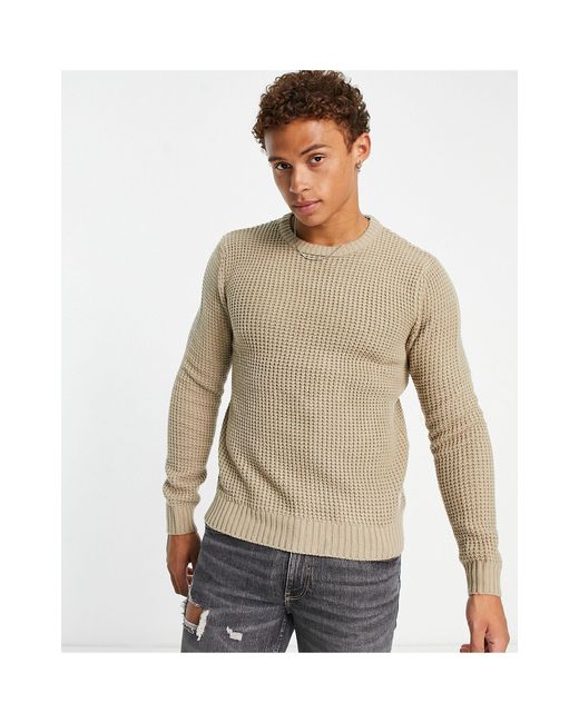 Jack & Jones Essentials Chunky Knitted Jumper for Men | Lyst Canada