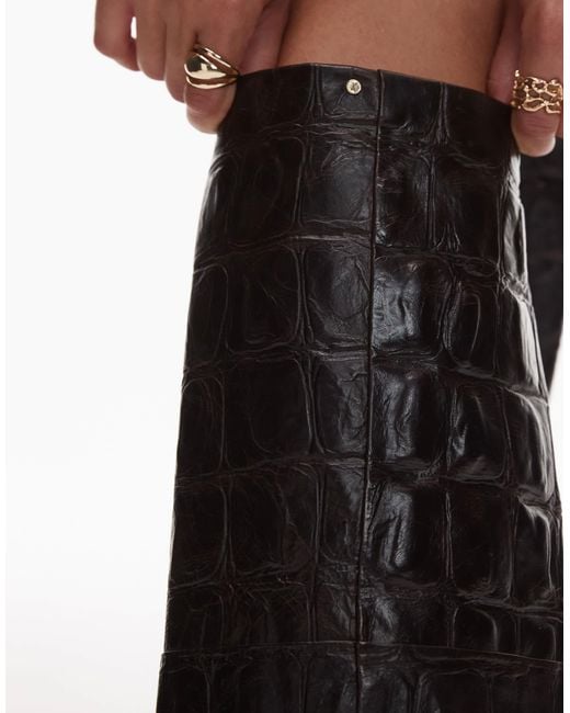 Bronx Black Fold Over Knee Boots