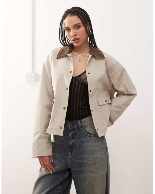 Noisy May bomber jacket in black | ASOS