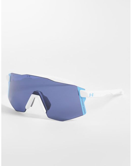 Under Armour Sunglasses Brown Under Armour Grid Pro Mask Sunglasses With Lenses for men