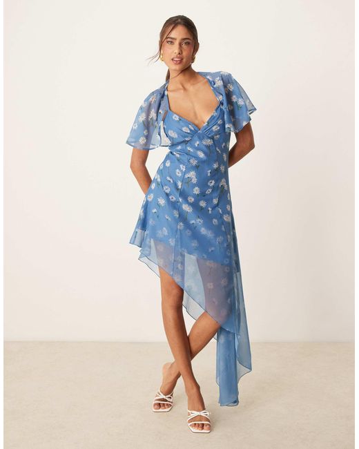 ASOS Blue – kurzes freizeitkleid
