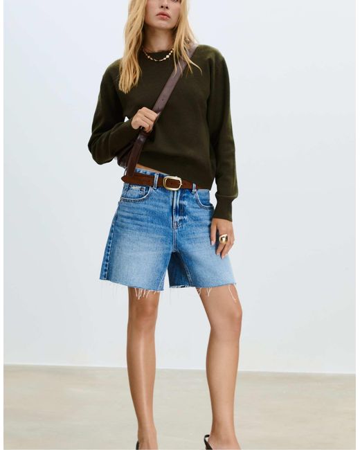 Stradivarius Green – weicher basic-strickpullover