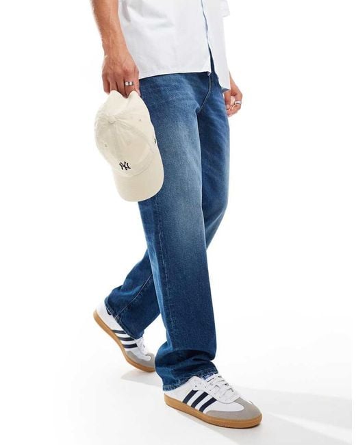 Lacoste Jeans Met Rechte Pijpen in het Blue voor heren