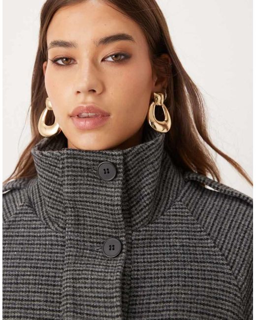 Motel Gray Ravari Belted Trench Coat