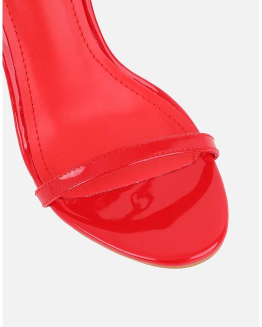 SIMMI Gray Gabby Barely There Heeled Sandals