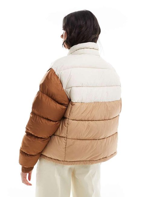 Columbia Brown Pike Lake Ii Cropped Puffer Jacket
