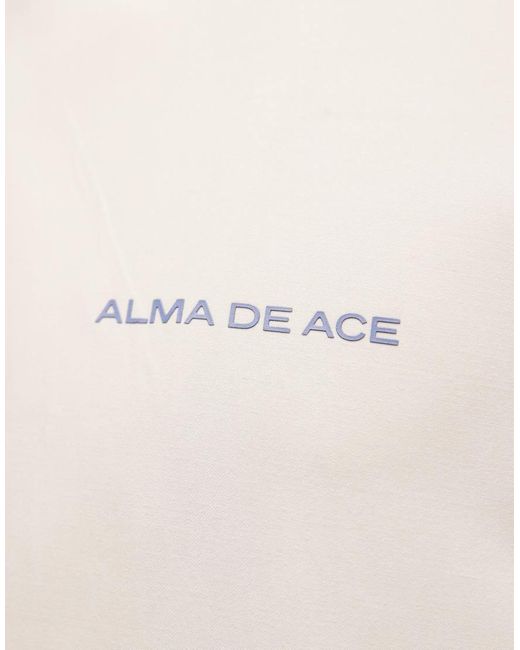 Alma de Ace Blue Pexa Paneled Track Jacket for men