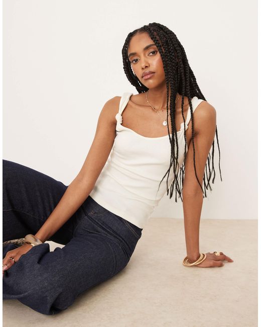ASOS White – trägertop