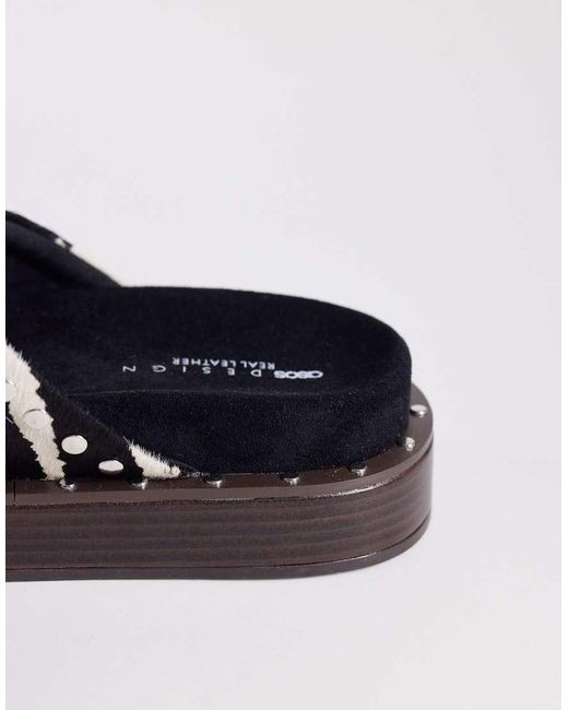 ASOS Multicolor Marvel Premium Studded Footbed Mules