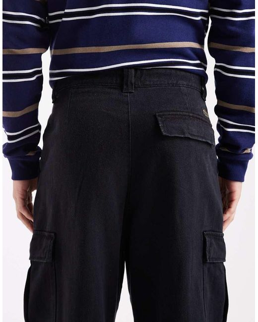 Jack & Jones Blue baggy Cargo Trouser for men