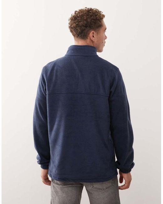 Columbia Blue Steens Mountain Half Zip Fleece for men
