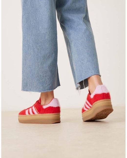 Adidas Originals Blue Gazelle Bold Trainers