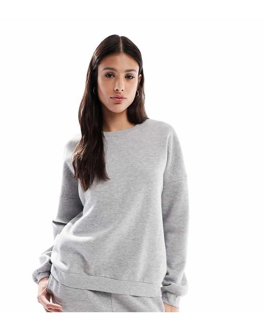 Vero Moda Oversized Sweatshirt in het Gray