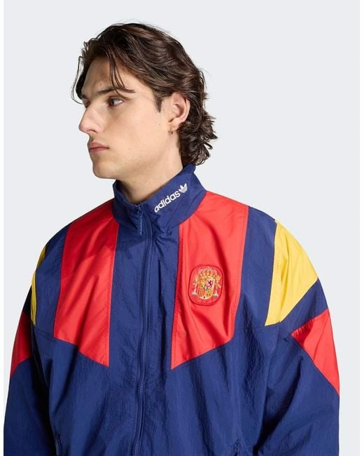 Adidas Originals Blue Spain Eqt Track Top for men