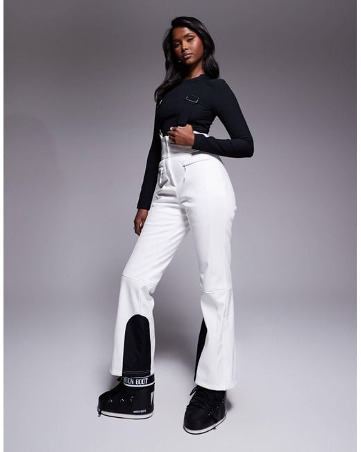 ASOS 4505 Ski & Snow Gray Asos 4505 – ski – wasserabweisende, ausgestellte softshell-skihose