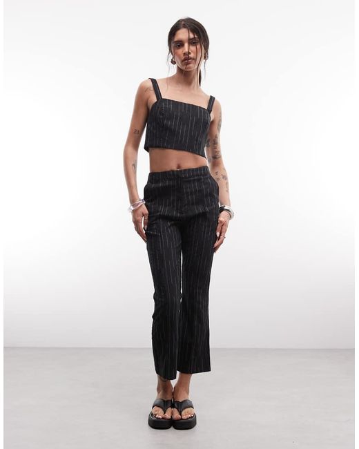 ASOS Black Cropped Vest