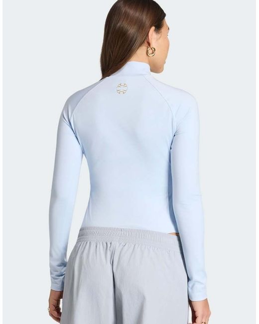 Adidas Originals White Teamgeist Long Sleeve Bodysuit