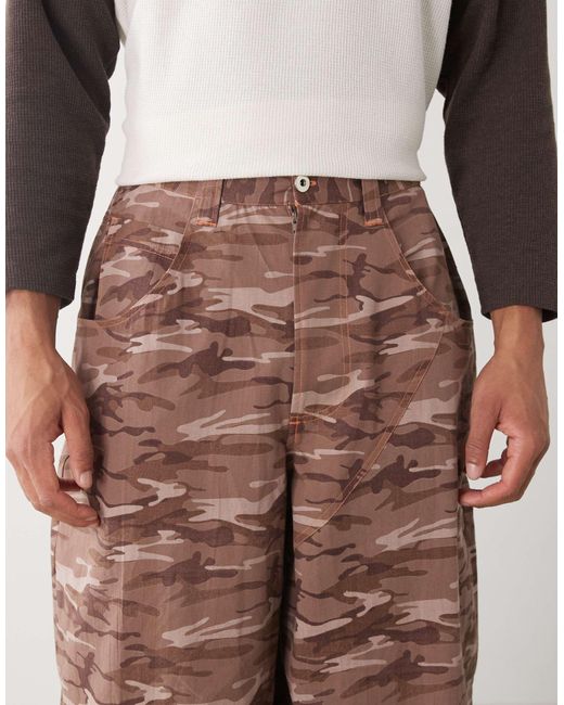 Collusion Green Xl Balloon Trousers for men
