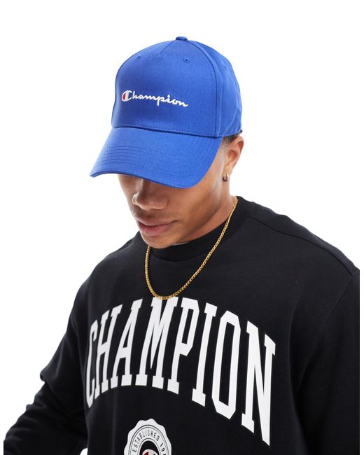 Champion Blue Baseball Cap for men