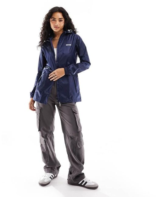 Regatta Blue Pack-It Iii Waterproof Jacket