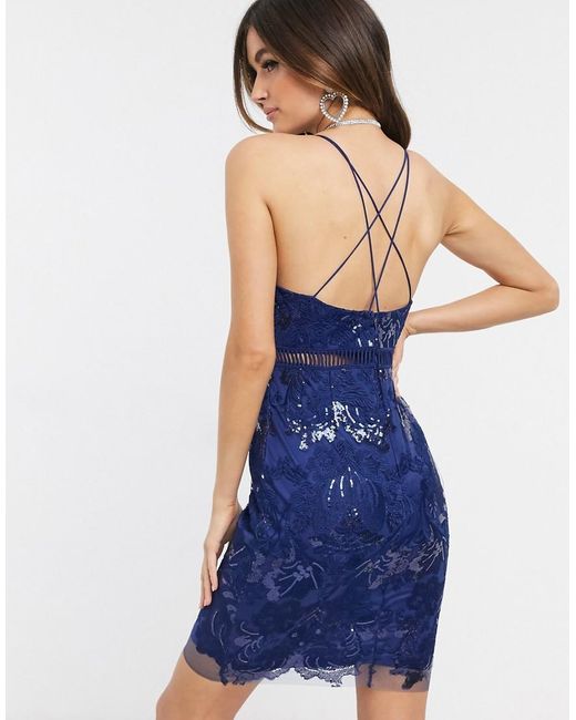 lace overlay midi dress