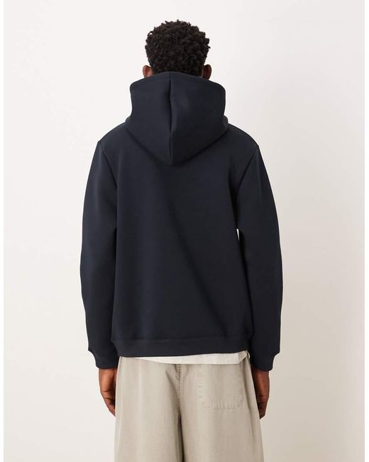 ASOS Blue Heavyweight Relaxed Hoodie for men
